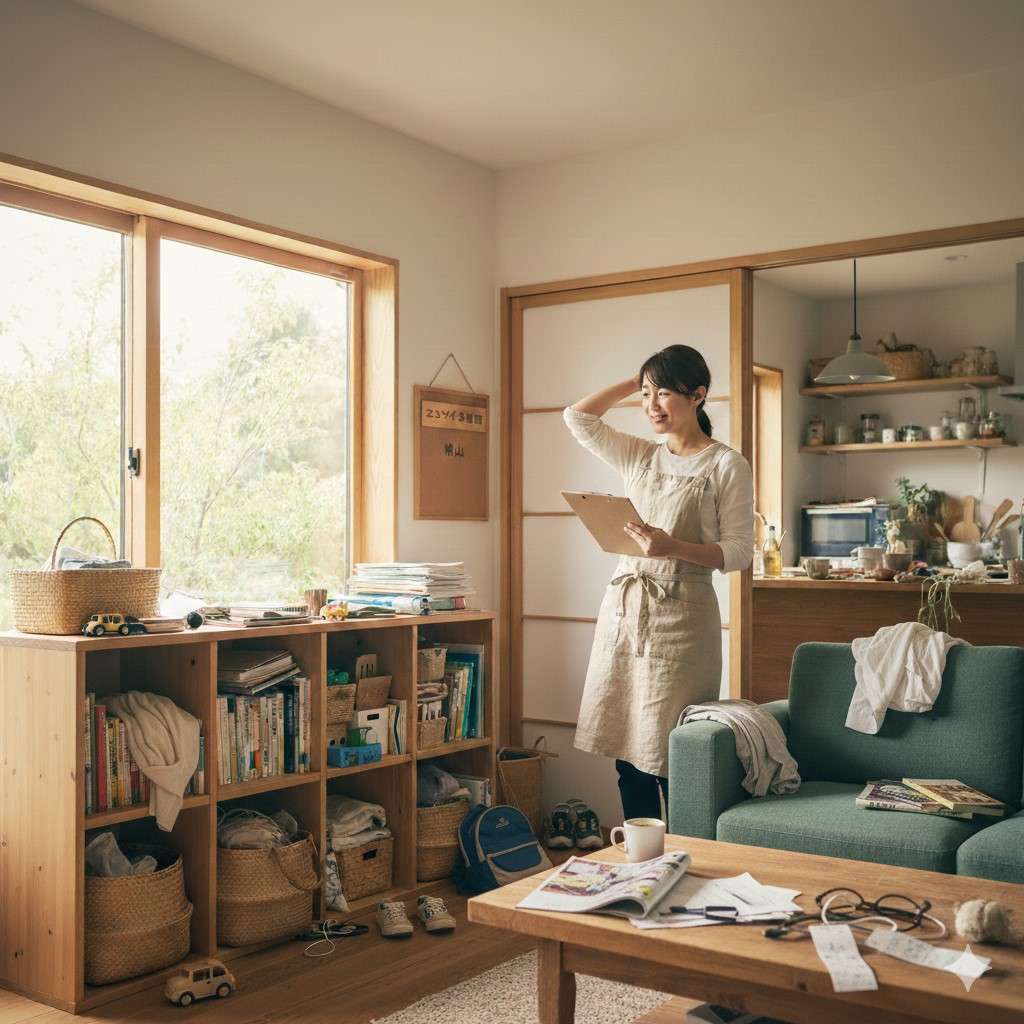 収納は「量」より「配置」：散らかる家の共通点