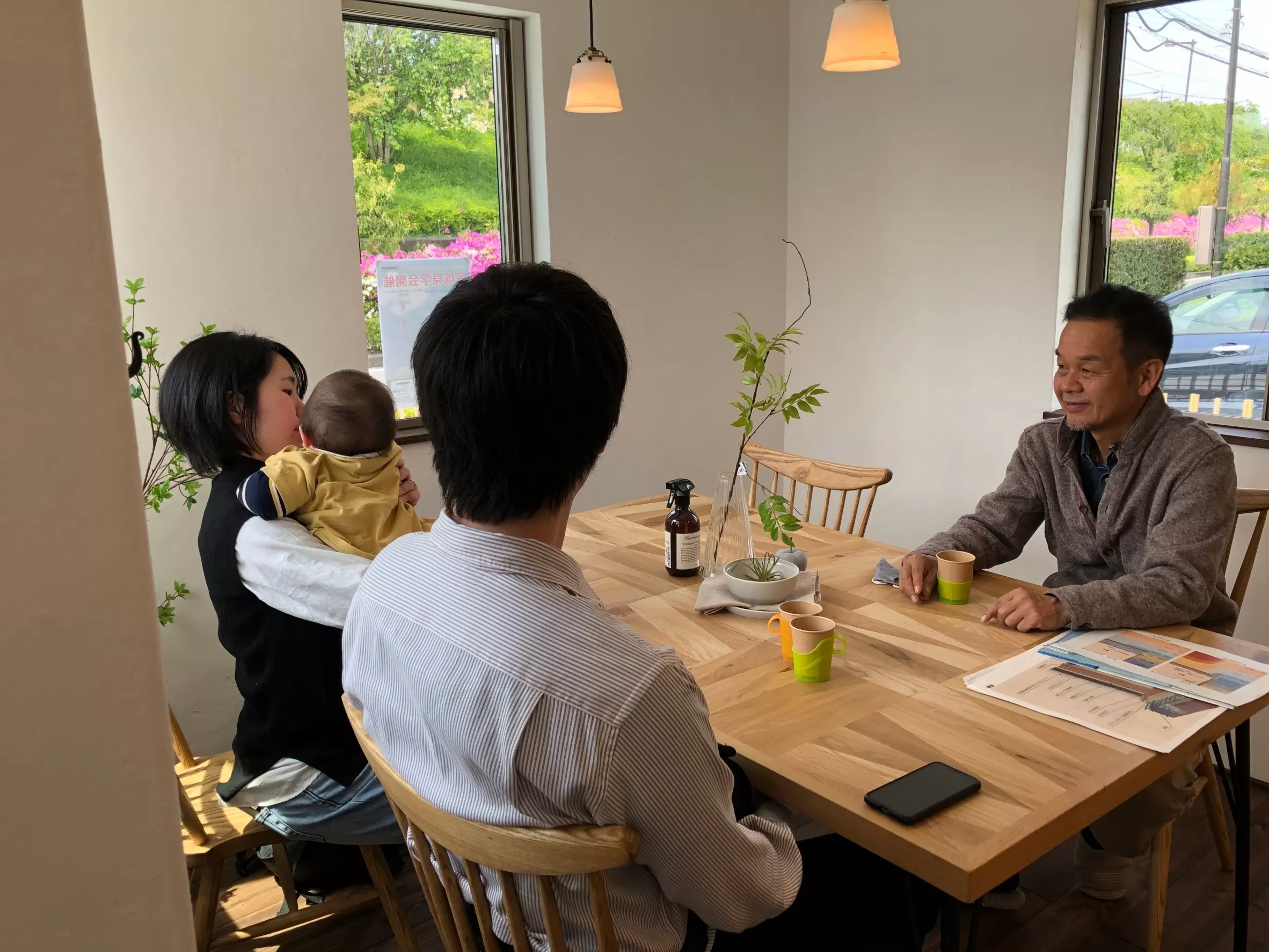 いよいよ見学会がはじまりました。５月５日まで完成見学会やってます。