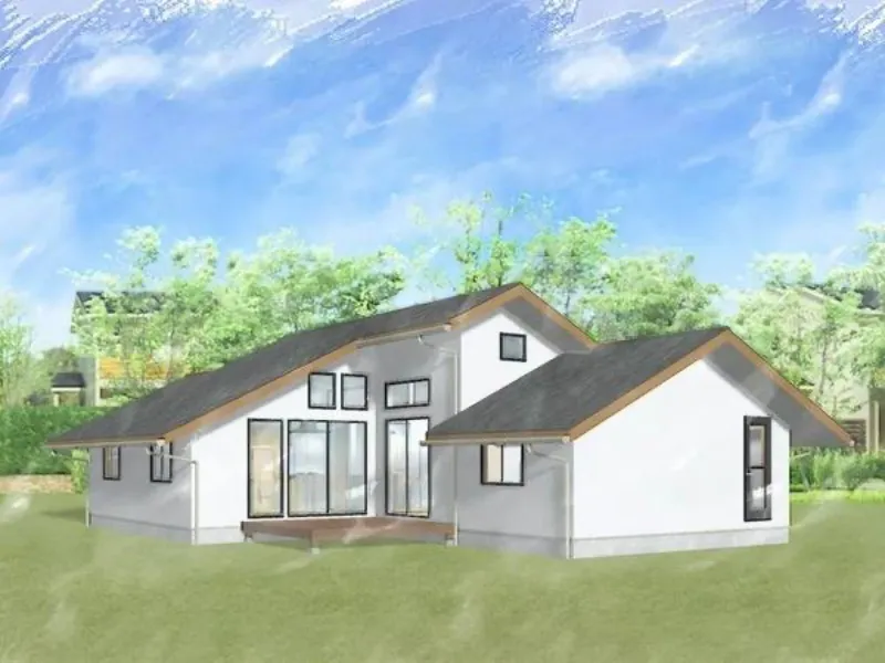 無添加住宅平屋外観