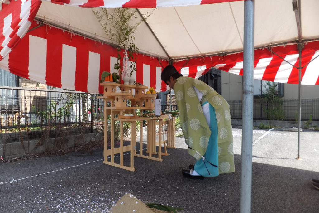 無添加住宅工事が始まりました_豊明