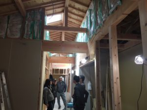 中川上高畑_障がい者グループホーム現場打合せです。